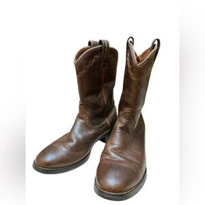 Ariat Roper Rich Brown Woman’s Western Boots, Size 7.5.